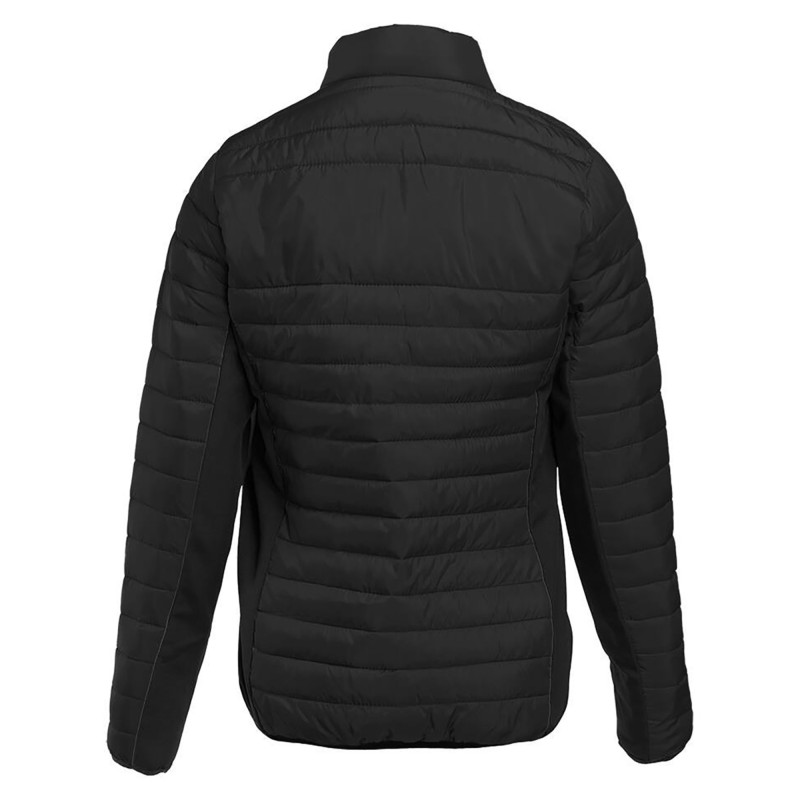 DOUDOUNE FEMME PK518 180G NOIR/NOIR/VERT KELLY