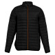 DOUDOUNE FEMME PK518 180G NOIR/NOIR/ORANGE