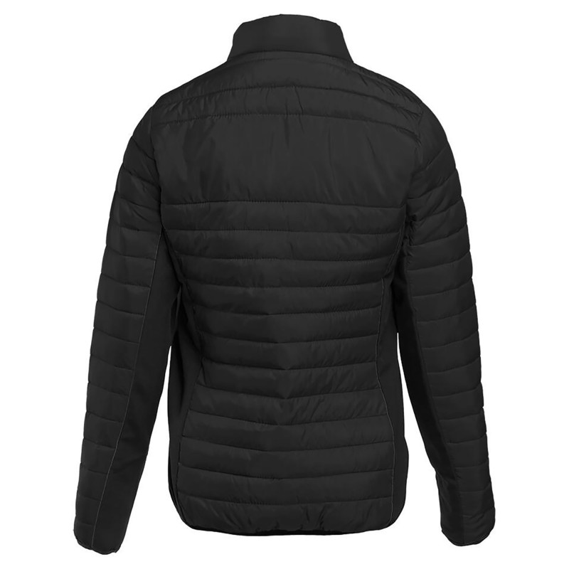 DOUDOUNE FEMME PK518 180G NOIR/NOIR/ROUGE