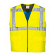 GILET HAUTE VISIBILITE RAFRAICHISSANT JAUNE