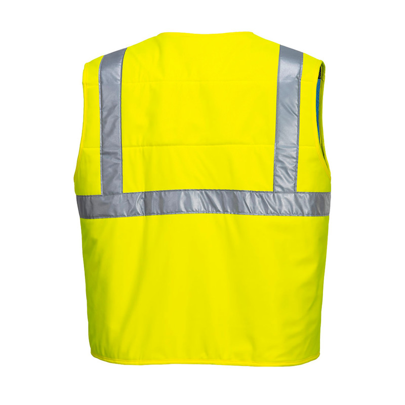 GILET HAUTE VISIBILITE RAFRAICHISSANT JAUNE