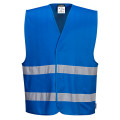 GILET IONA BLEU ROYAL HAUTE VISIBILITE F474