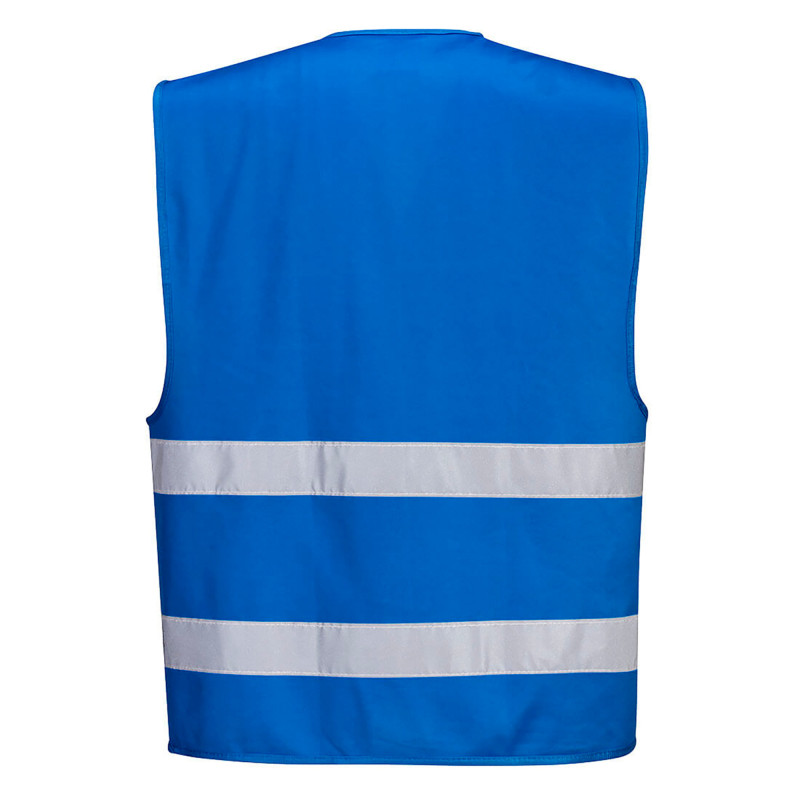 GILET IONA BLEU ROYAL HAUTE VISIBILITE F474
