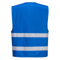 GILET IONA BLEU ROYAL HAUTE VISIBILITE F474