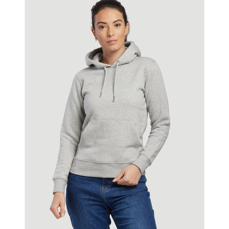 SWEAT CAPUCHE UNISEXE ROUSSEAU GRIS CLAIR