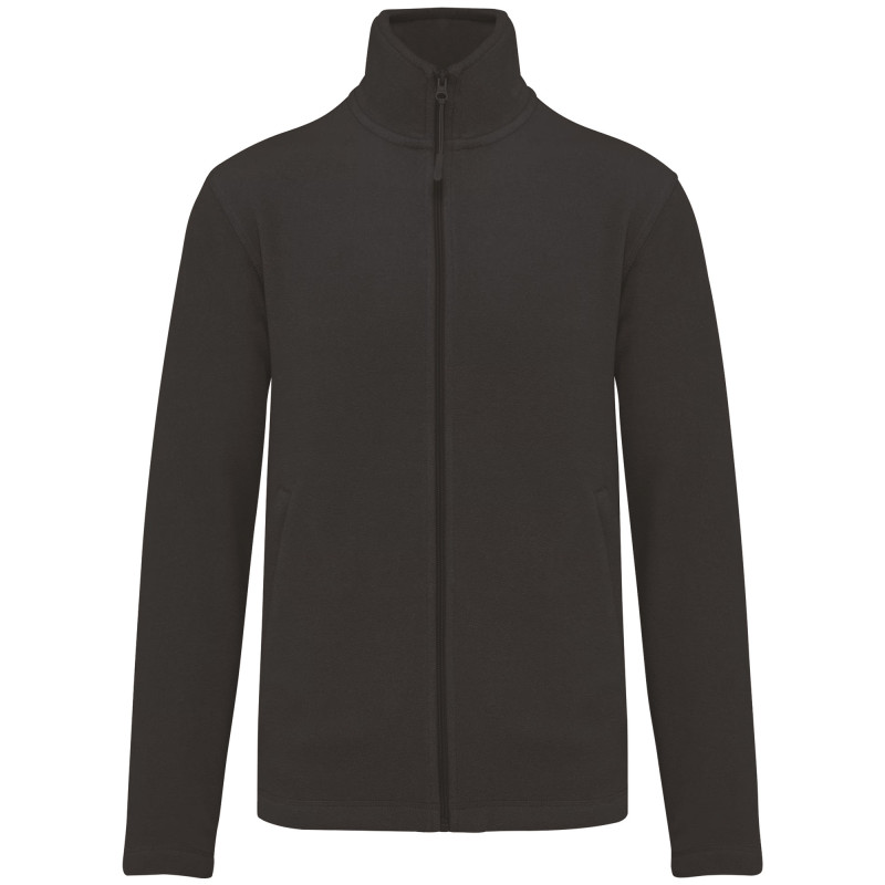 VESTE MICROPOLAIRE DARK GREY 
