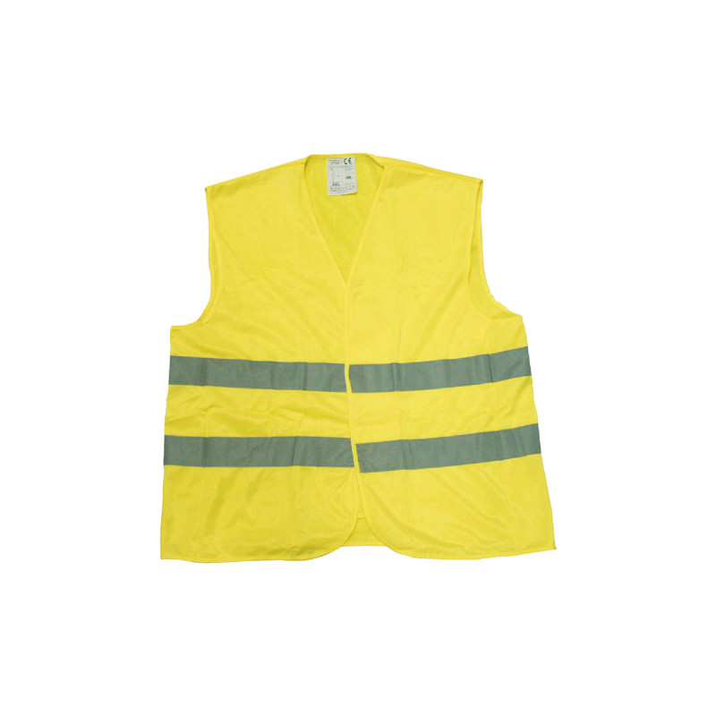 GILET DE SECURITE HAUTE VISIBILITE JAUNE