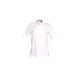 VESTE COOKIE MIXTE MANCHES COURTES BLANCHE