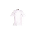 VESTE COOKIE MIXTE MANCHES COURTES BLANCHE
