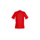 VESTE COOKIE MIXTE MANCHES COURTES ROUGE