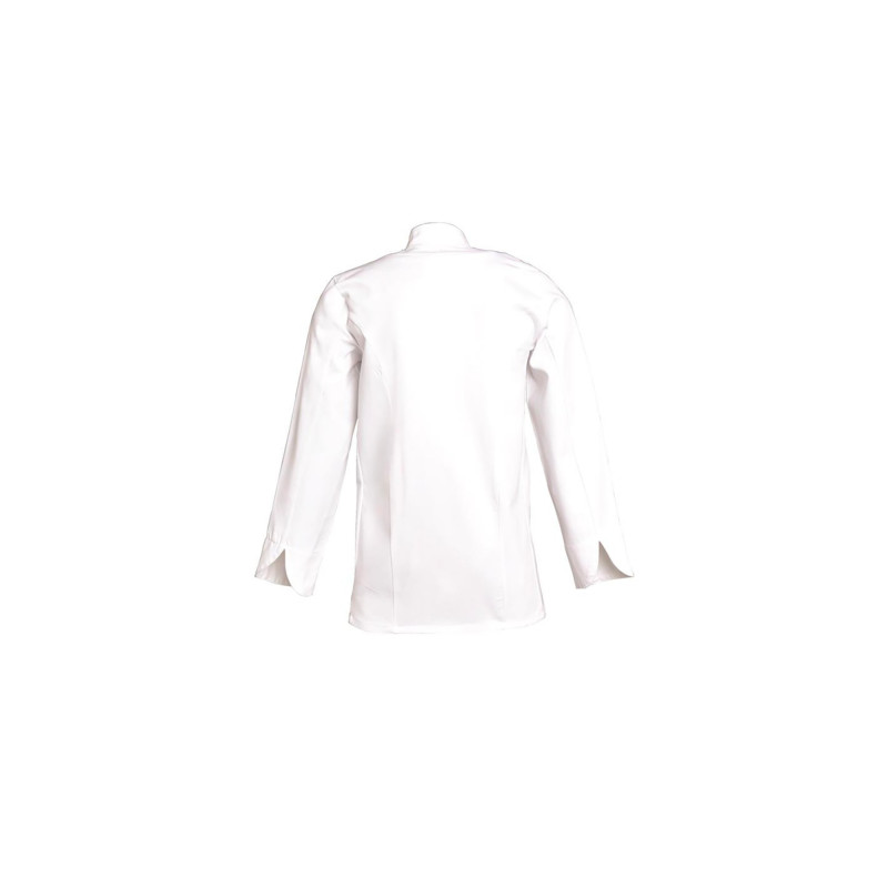 VESTE STÉPHANE MANCHES LONGUES MIXTE COTON BLANCHE