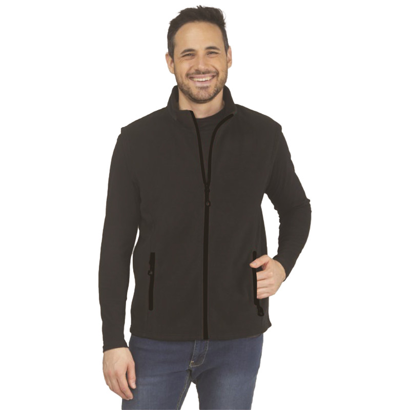 POLAIRE SANS MANCHE 300G  BM500 NOIR/NOIR