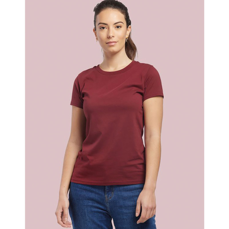 T-SHIRT FEMME WEIL BORDEAUX MADE IN FRANCE