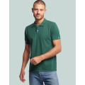 POLO MC SARTRE COTON VERT BOUTEILLE MIF
