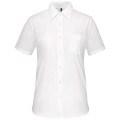 CHEMISE BLANCHE MANCHES COURTES FEMME