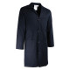 BLOUSE 100% COTON AVEC PRESSIONS BLEU