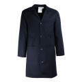 BLOUSE 100% COTON AVEC PRESSIONS BLEU
