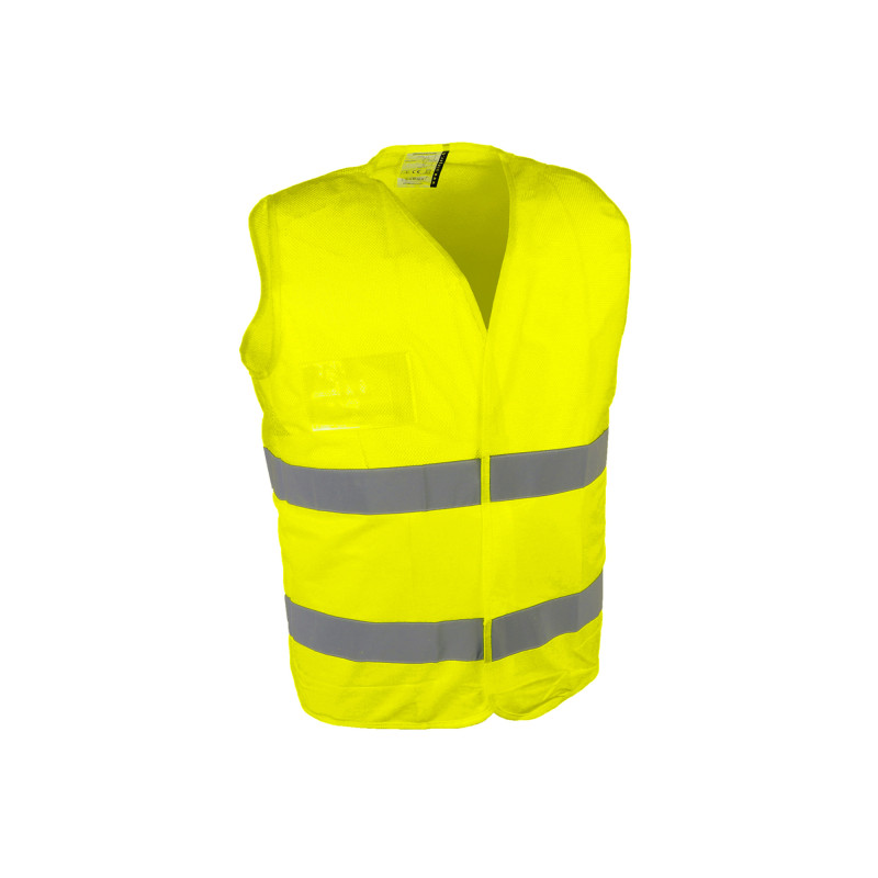GILET HAUTE-VISIBILITE POLYESTER AERE JAUNE