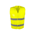 GILET HAUTE-VISIBILITE POLYESTER AERE JAUNE
