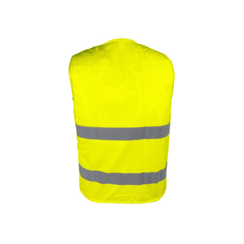 GILET HAUTE-VISIBILITE POLYESTER AERE JAUNE