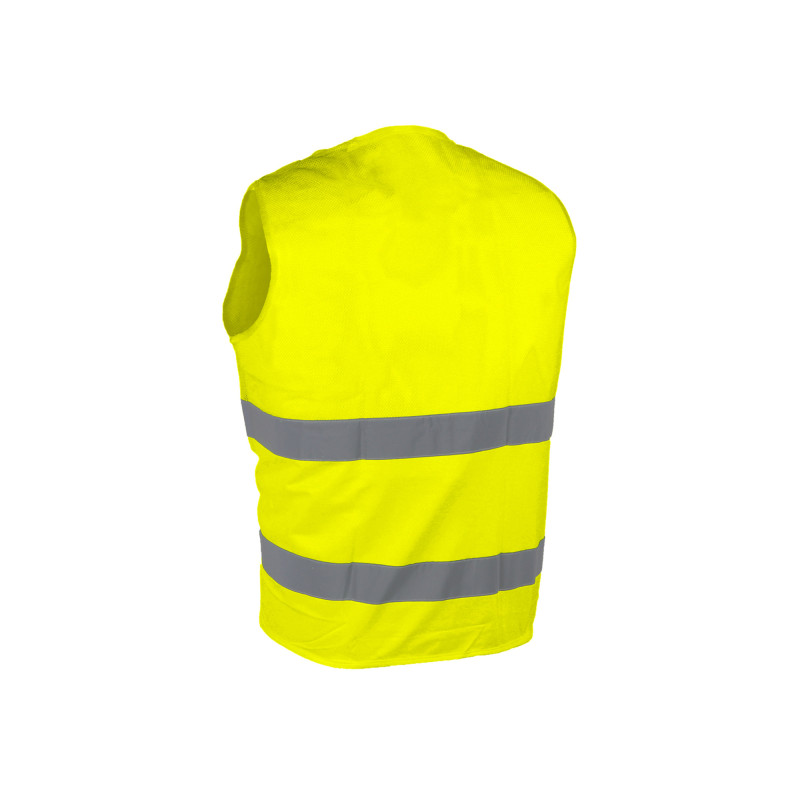 GILET HAUTE-VISIBILITE POLYESTER AERE JAUNE