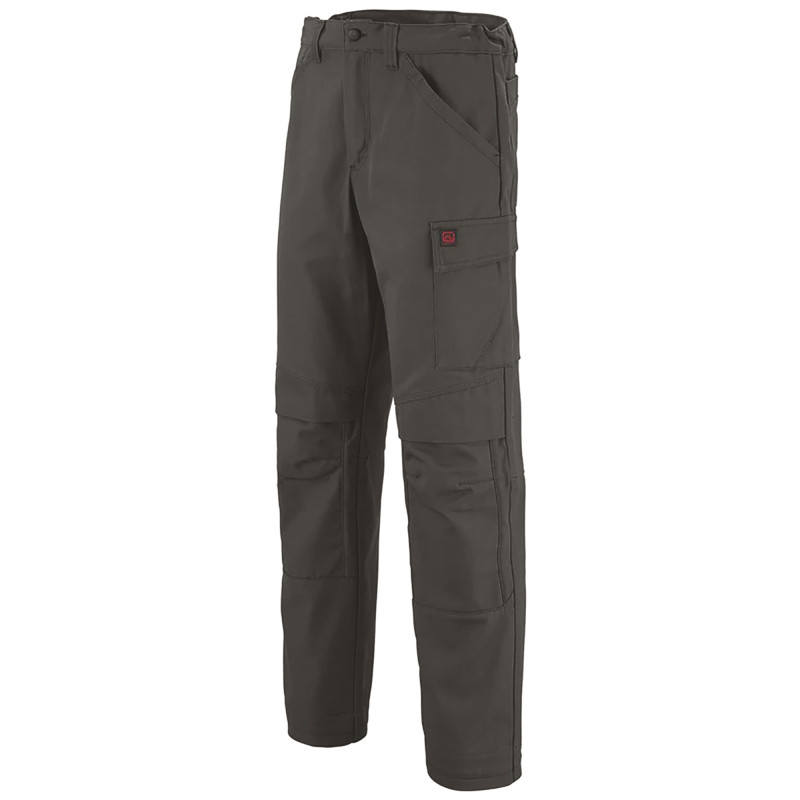 PANTALON BASALTE POCHE GENOUX GRIS CHARCOAL
