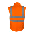 GILET SIGNALISATION ORANGE HAUTE VISI DBLE POLAIRE