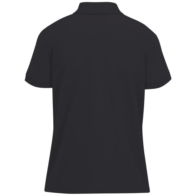POLO FEMME NAVY MANCHES COURTES 210 G/M²
