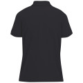 POLO FEMME NAVY MANCHES COURTES 210 G/M²