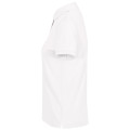 POLO FEMME BLANC MANCHES COURTES 210 g/m²
