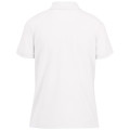 POLO FEMME BLANC MANCHES COURTES 210 g/m²
