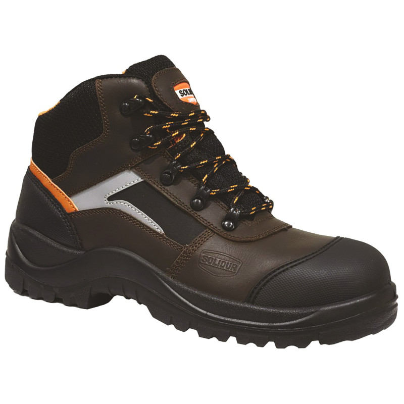CHAUSSURE SECURITE HAUTE ALPHA FLEX CUIR S3 SRC