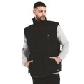 GILET MATELASSE DOUBLE POLAIRE ARTIC ZONE NOIR