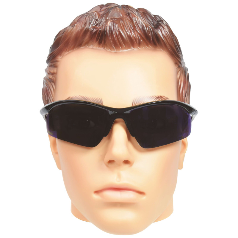 LUNETTE DE PROTECTION DEMI MONT. ECRAN BLEU MIROIR