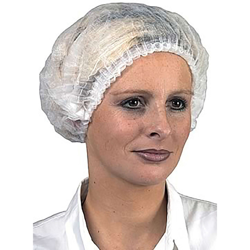 100 CHARLOTTES JETABLES TAILLE STANDARD BLANCHES