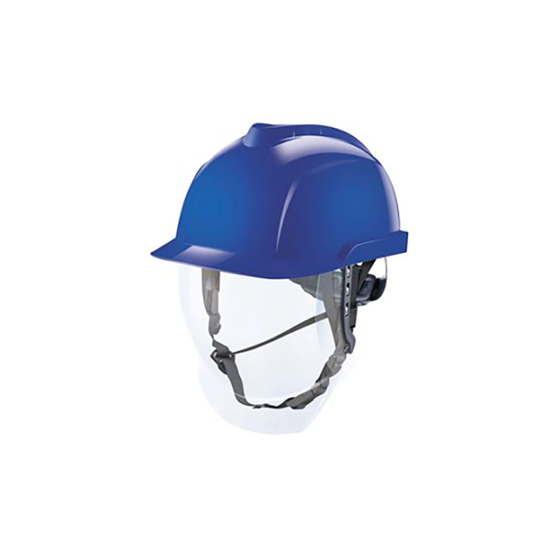 CASQUE BLEU V-GARD 950 ELEC NON VENTILÉ AVEC ÉCRAN