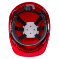 CASQUE ENDURANCE AVEC PORTE-BADGE PB55 ROUGE