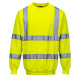 SWEAT-SHIRT HAUTE VISIBILITE JAUNE FLUO