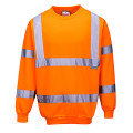 SWEAT SHIRT HAUTE VISIBILITE ORANGE FLUO B303