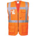 GILET HAUTE VISIBILITE RWS ORANGE