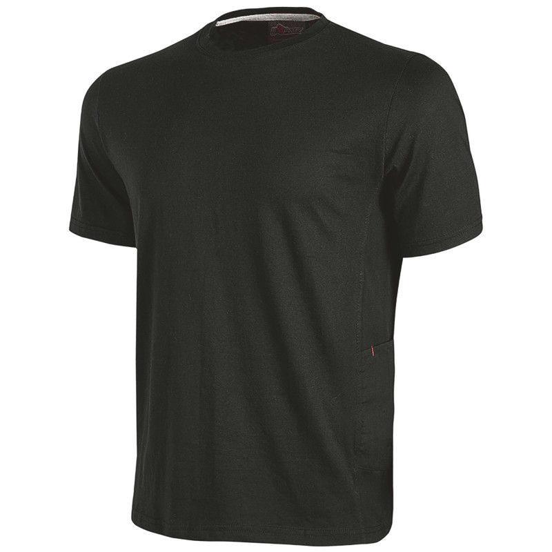T-SHIRT U-POWER POLYCOTON ROAD BLACK CARBON