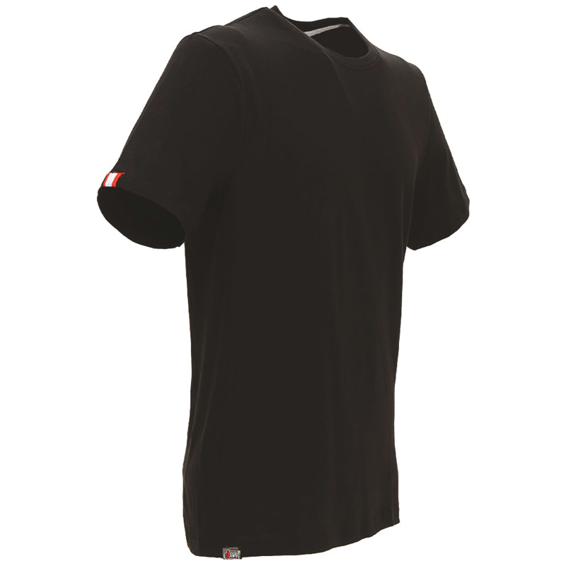T-SHIRT U-POWER POLYCOTON ROAD BLACK CARBON