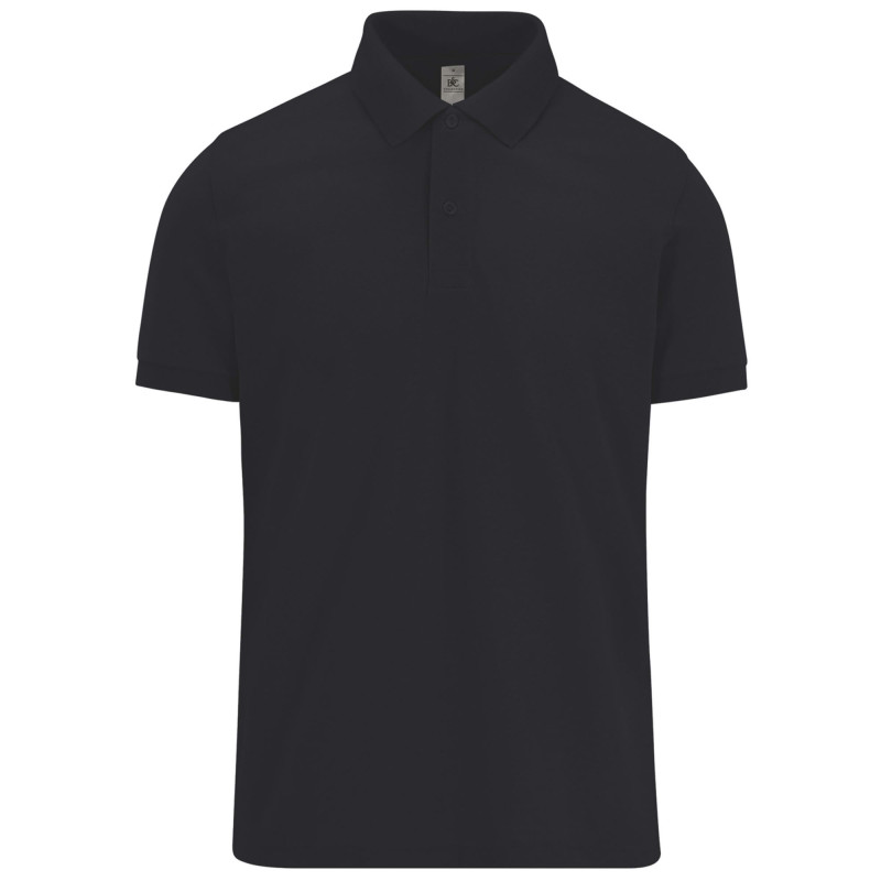POLO HOMME NAVY MANCHES COURTES 210G

