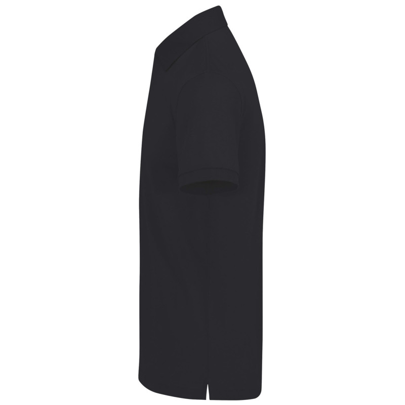 POLO HOMME NAVY MANCHES COURTES 210G
