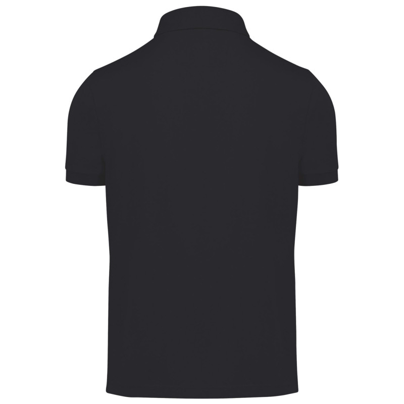POLO HOMME NAVY MANCHES COURTES 210G
