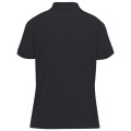 POLO FEMME NAVY MANCHES COURTES 210G