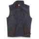 BODYWARMER SOFTSHELL HOMME 280G MARINE 
