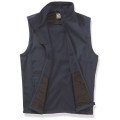 BODYWARMER SOFTSHELL HOMME 280G MARINE 
