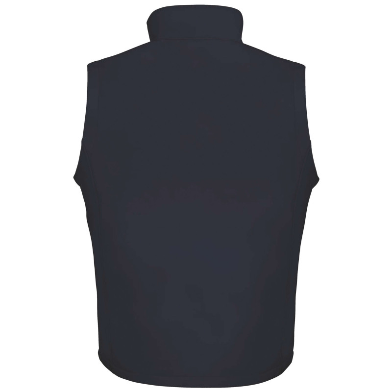 BODYWARMER SOFTSHELL HOMME 280G MARINE 

