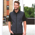 BODYWARMER SOFTSHELL HOMME 280G GRIS 
